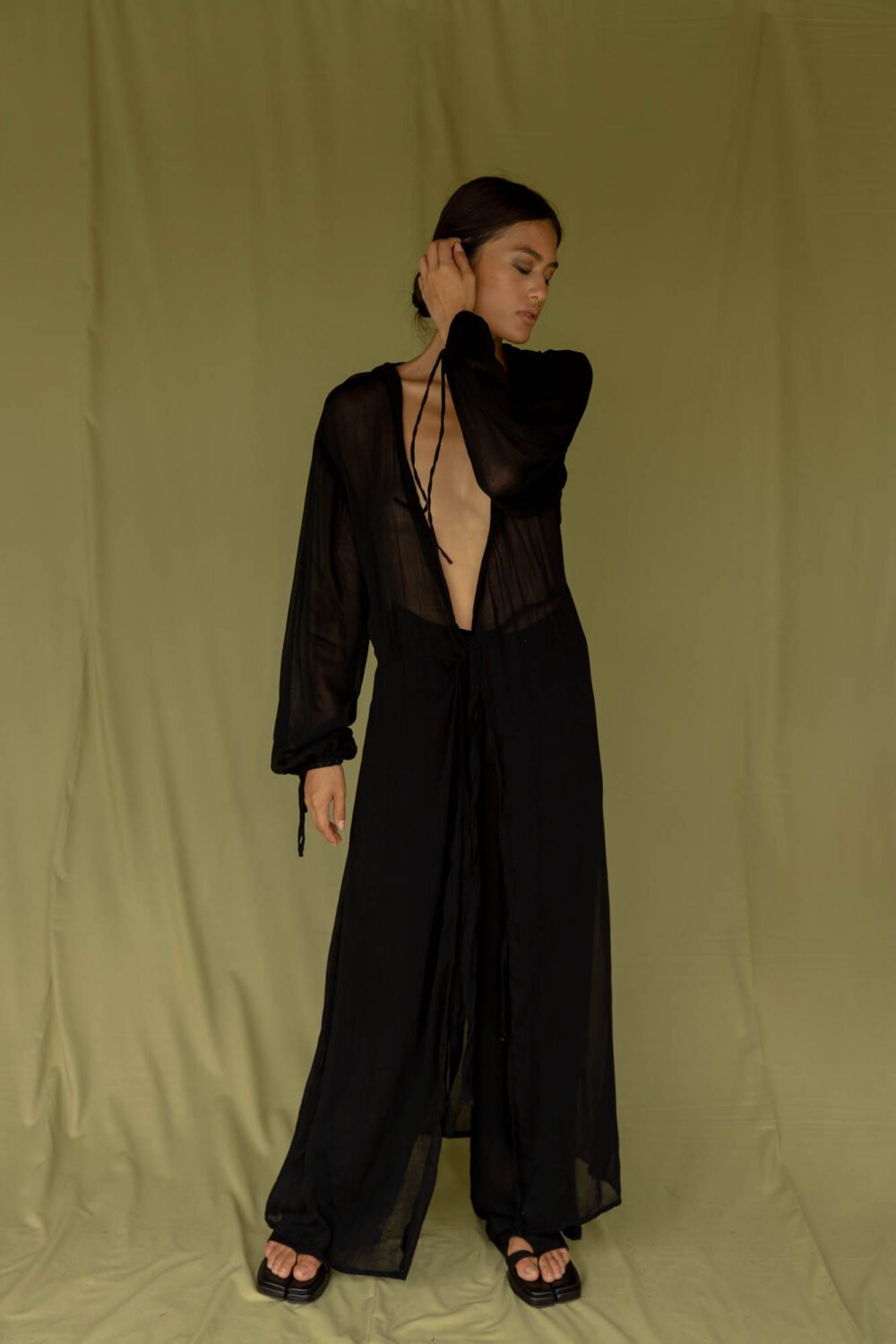 Saige Outer - Black - Image 6