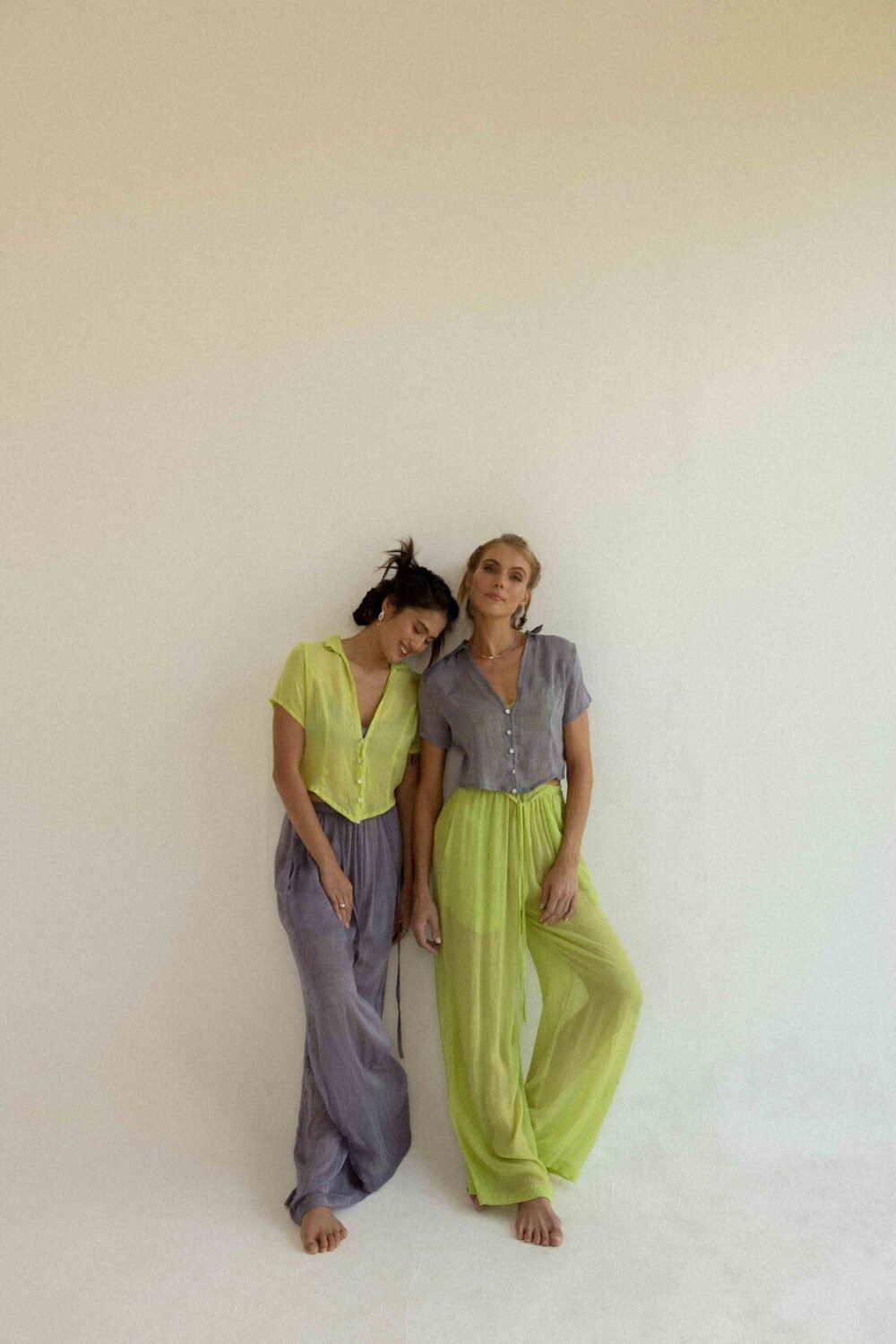 Paige Top - Light Green - Image 2