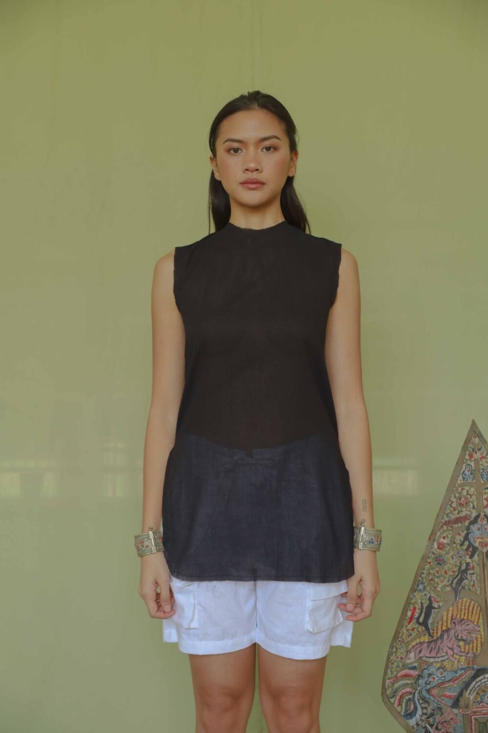 Dini Tunic - Black - Image 3
