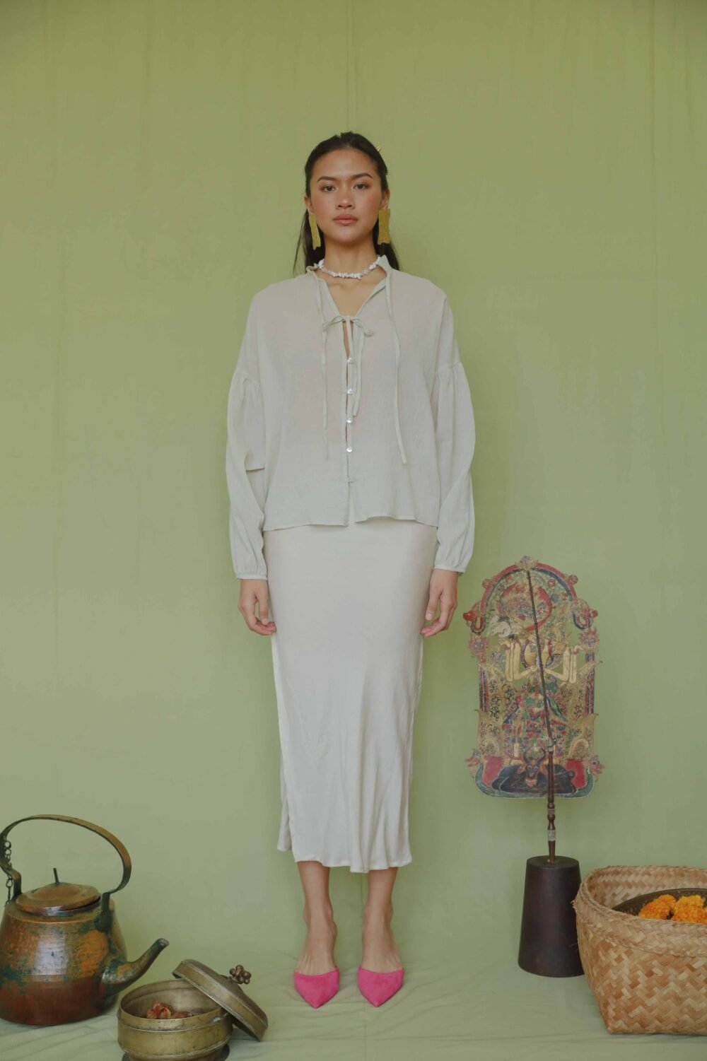 Senja Shirt - White - Image 2