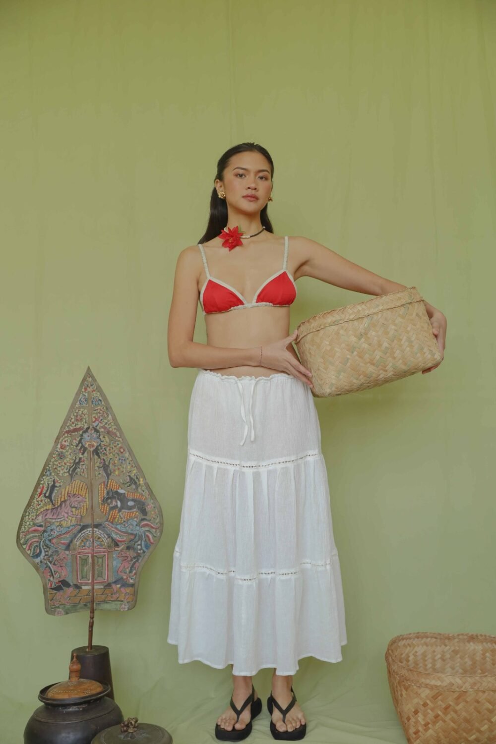 Dara Skirt - White - Image 6