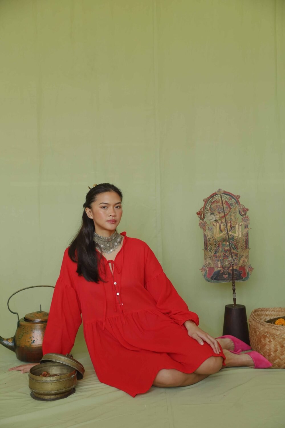 Senja Dress - Delima - Image 5