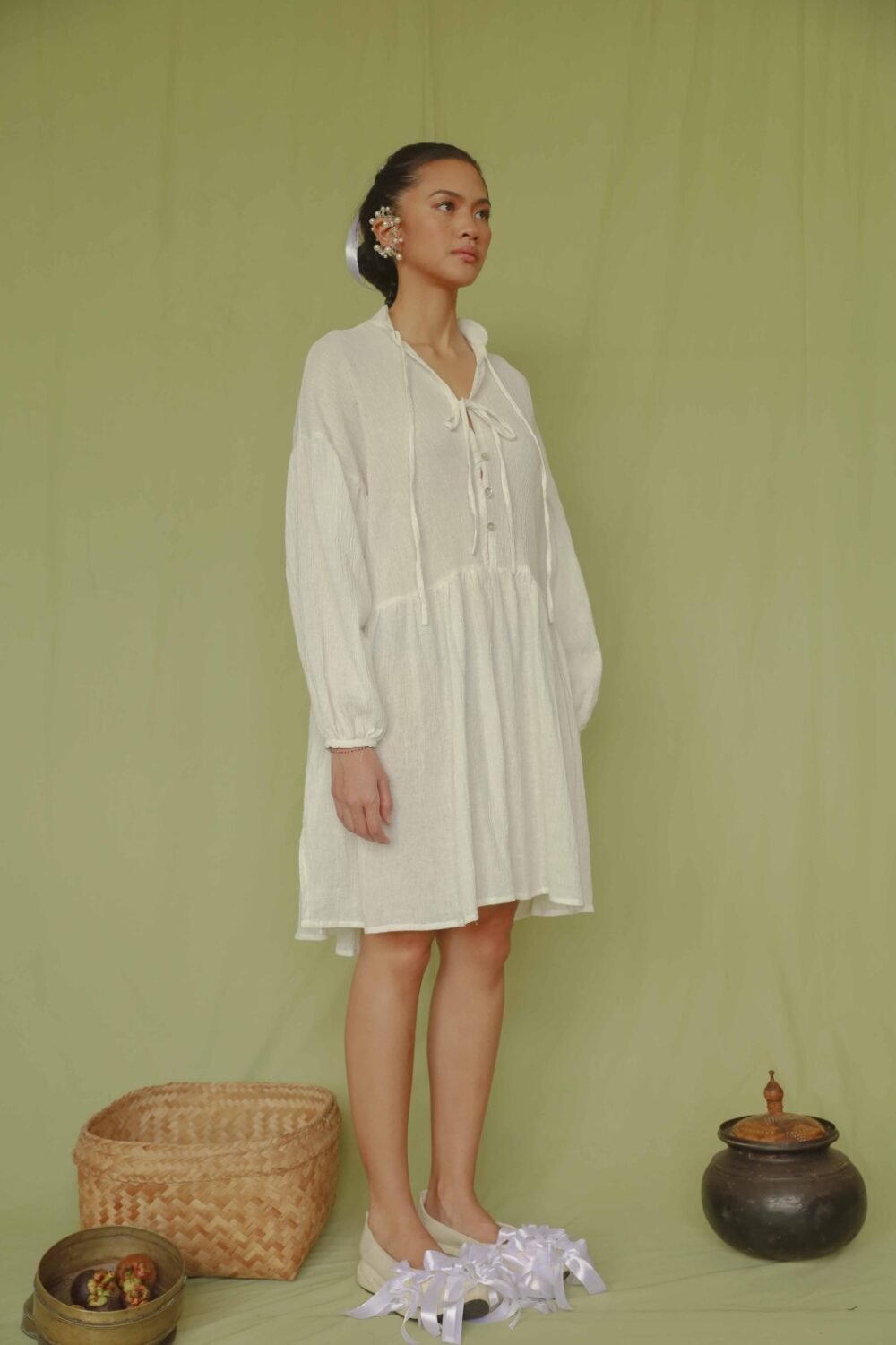 Senja Dress - White - Image 4