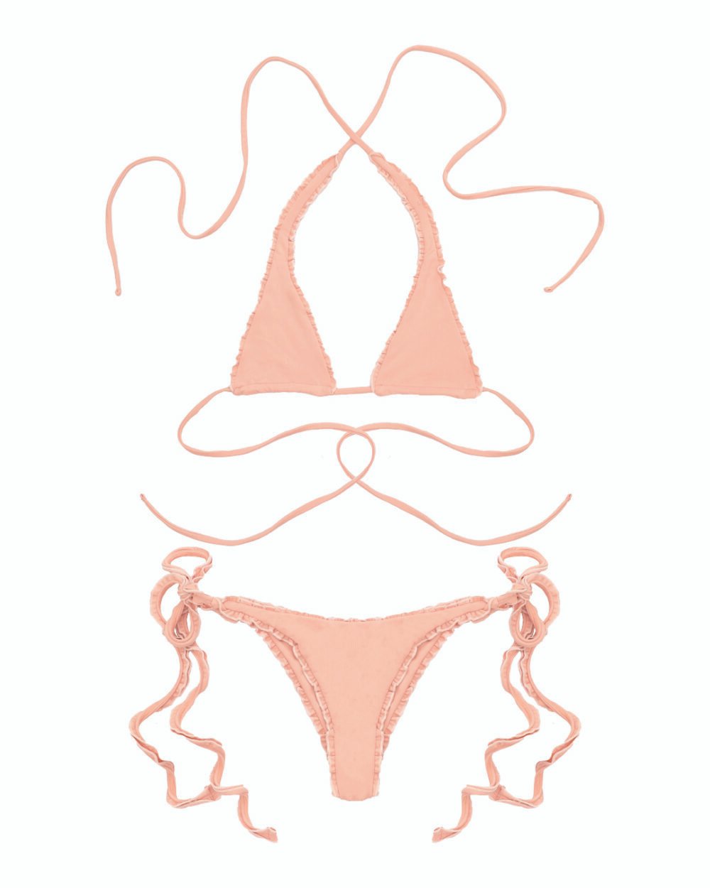 Siren Kinis Panties - Coral - Image 2