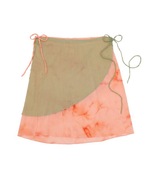 Timun Skirt - Combination Green Haze - Mari Gold