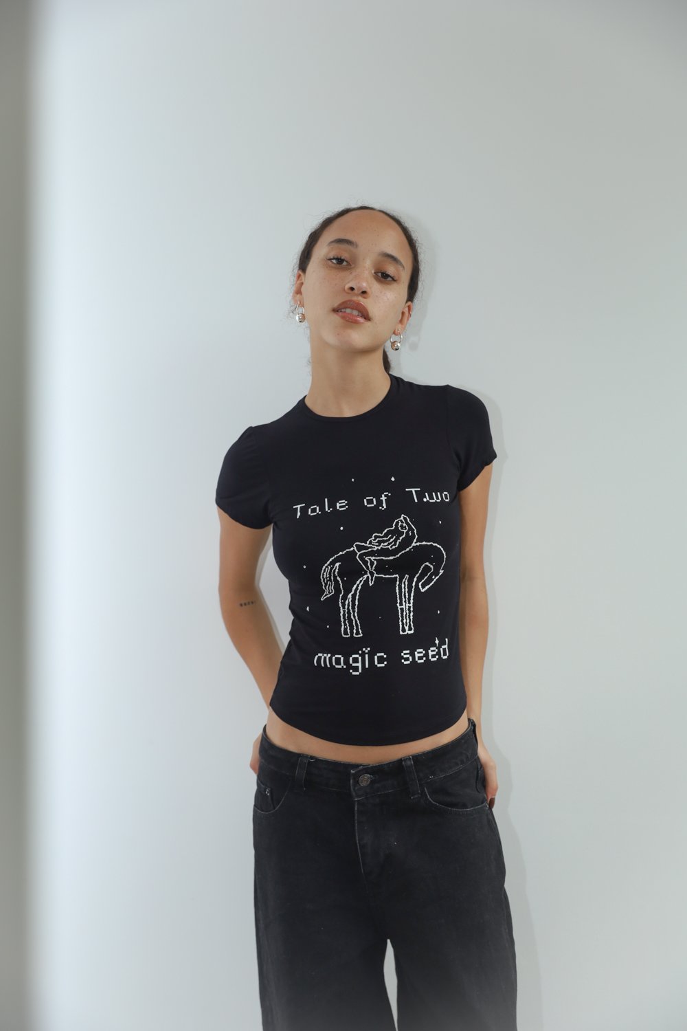 Magic Seed T-Shirt - Black - Image 3