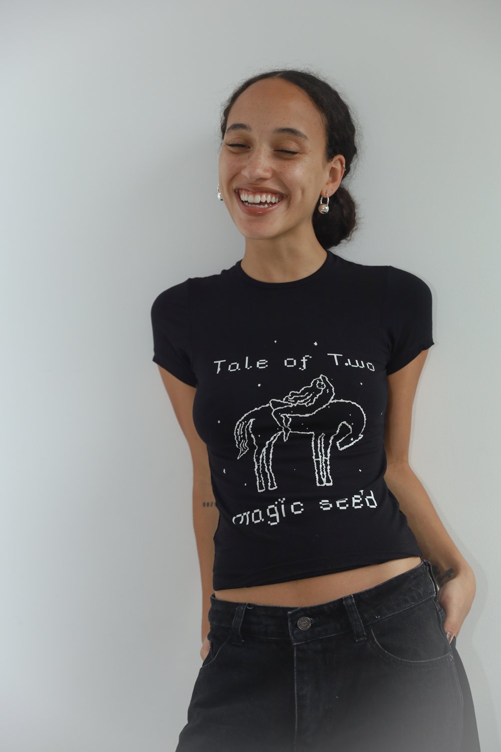Magic Seed T-Shirt - Black - Image 4