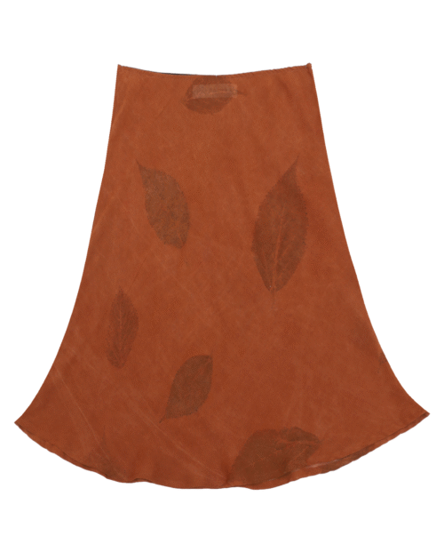 Nami Skirt - Amber Eco Print