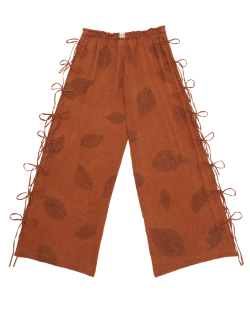 Selkie Pants - Amber Eco Print