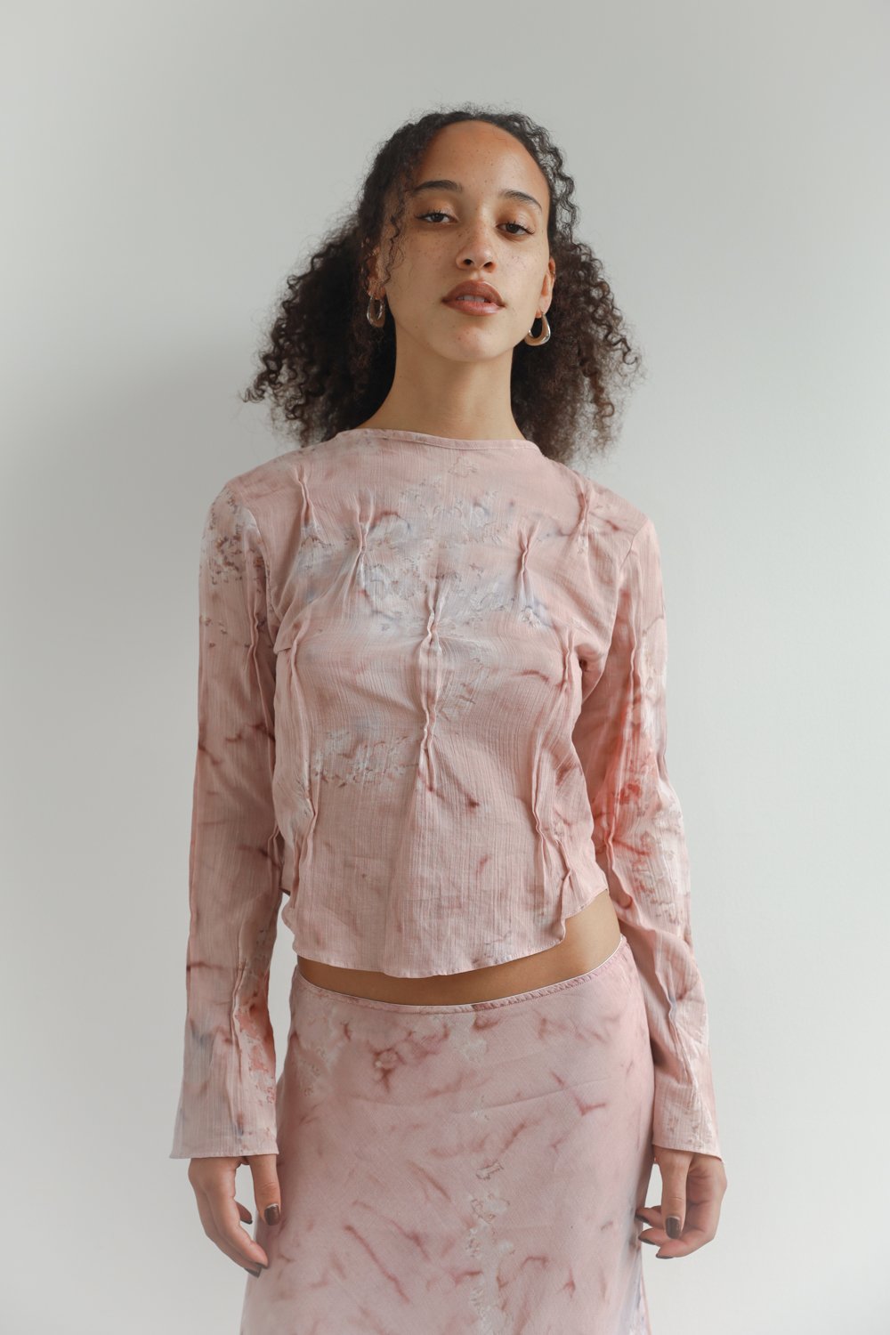 Mazel Long Sleeve - Orchid Tdye - Image 4