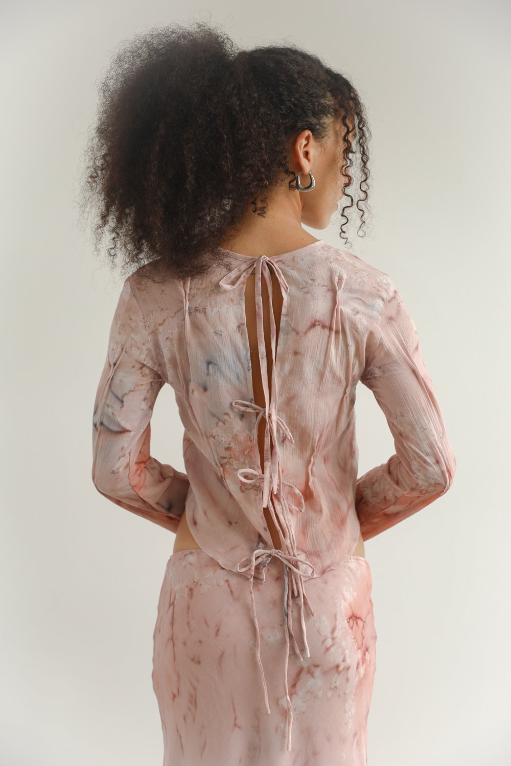 Mazel Long Sleeve - Orchid Tdye - Image 6