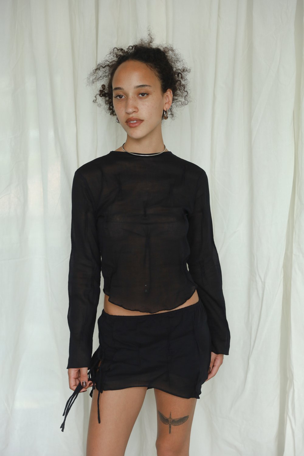Mazel Long Sleeve - Black - Image 4