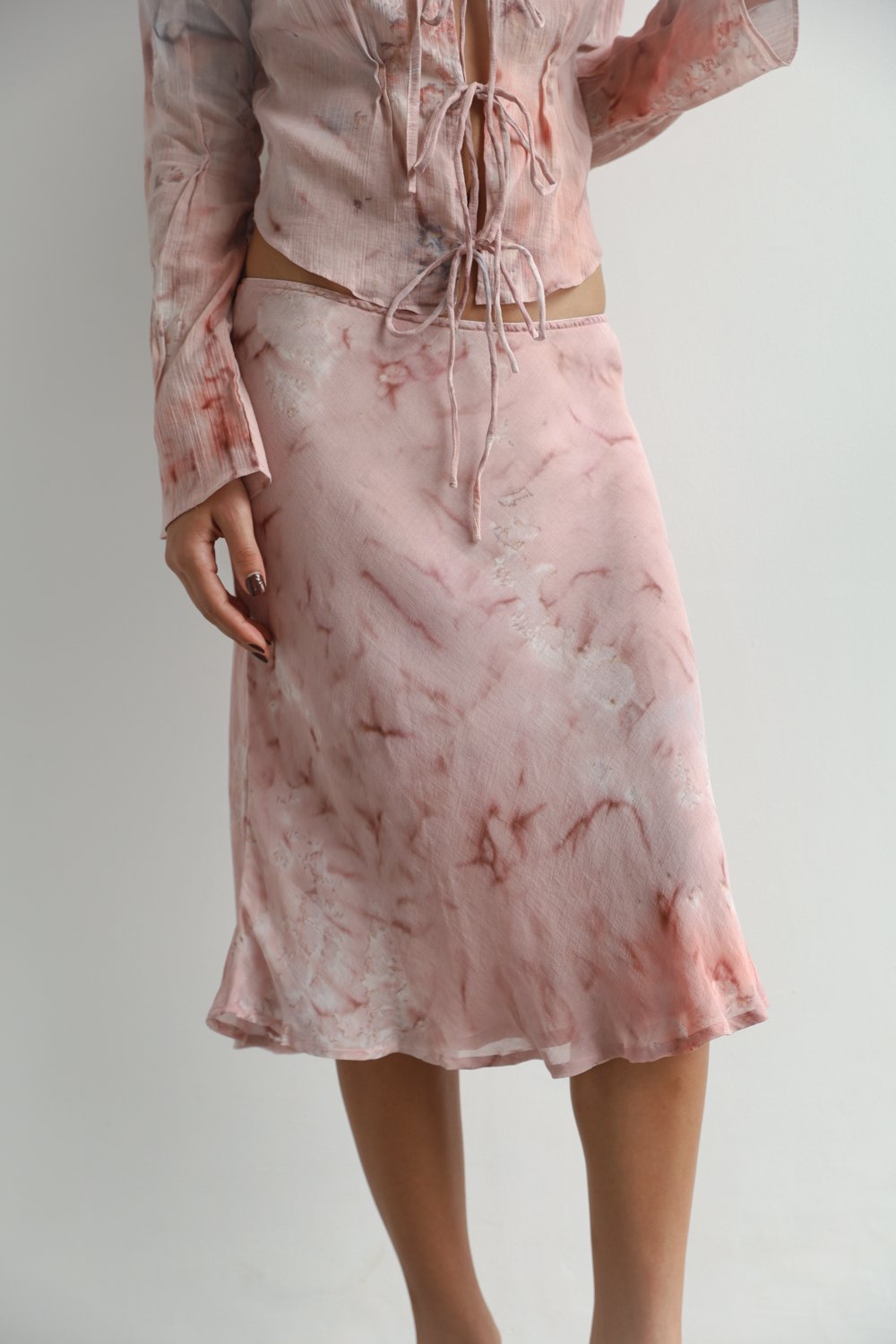Nami Skirt – Orchid Tdye