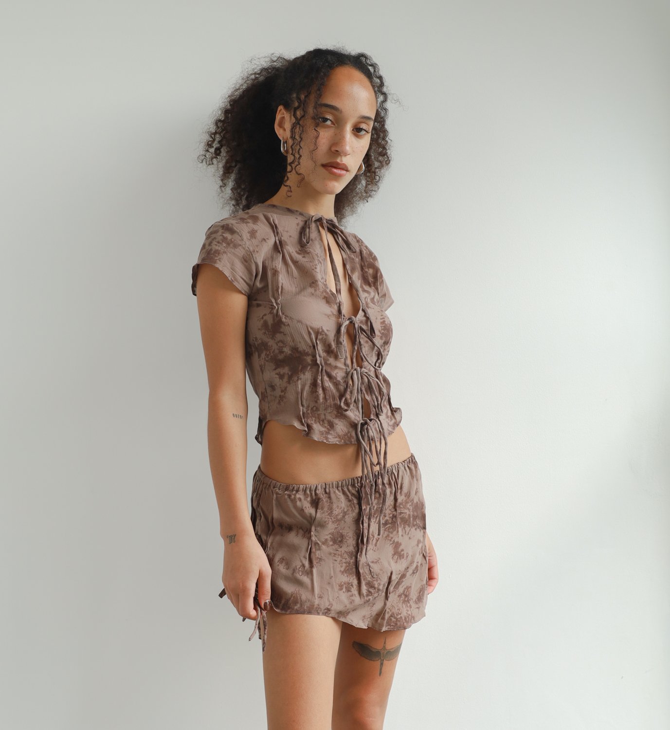 Selkie Skirt - Cinder Tdye - Image 5