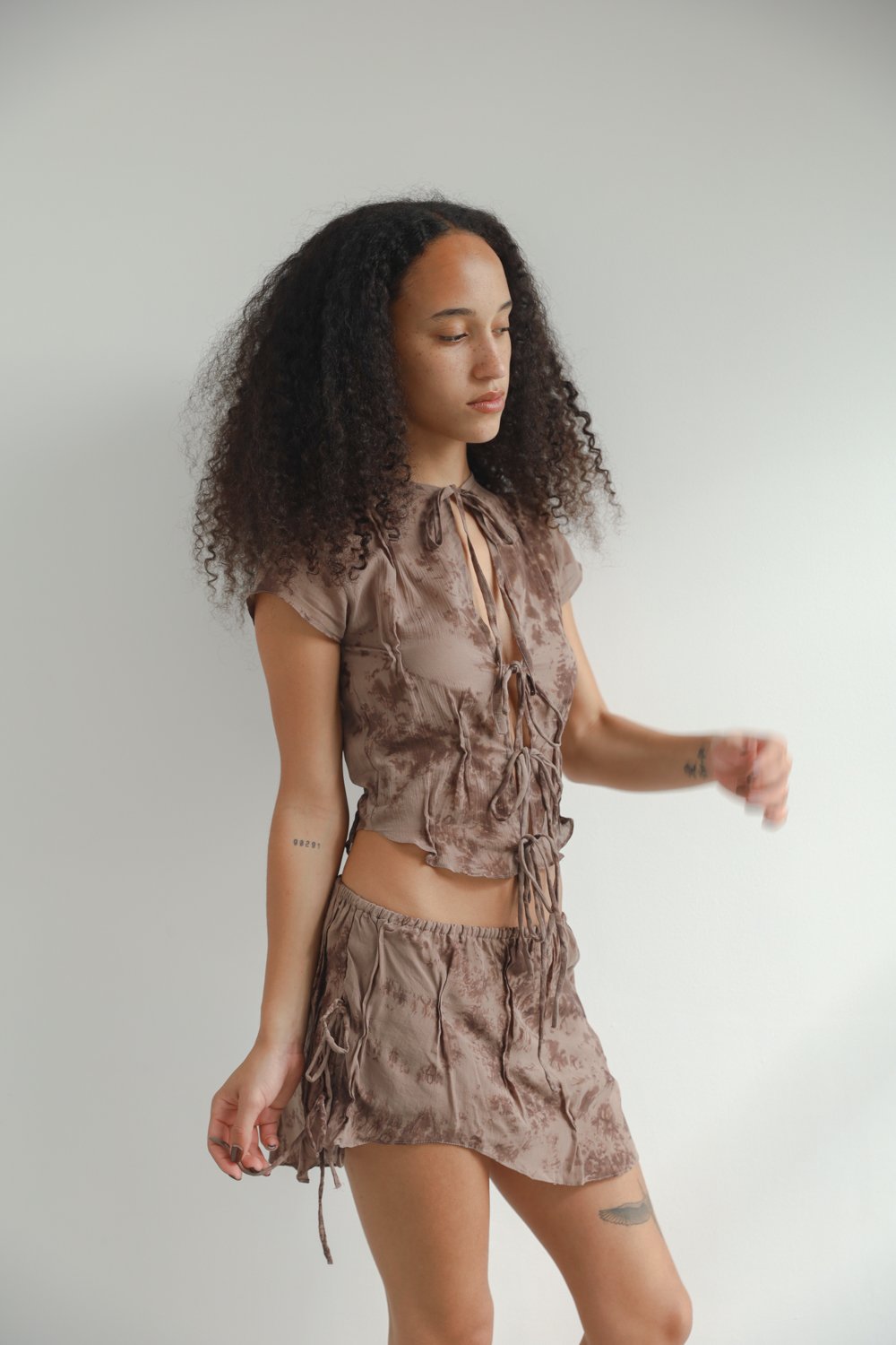 Selkie Skirt - Cinder Tdye - Image 4
