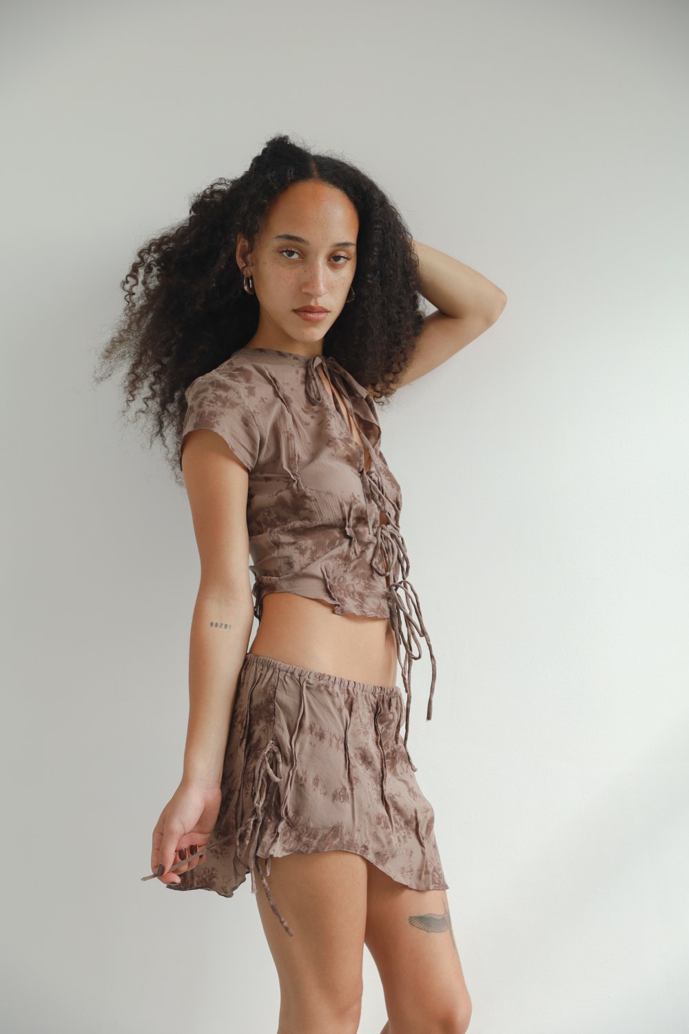 Selkie Skirt - Cinder Tdye - Image 3