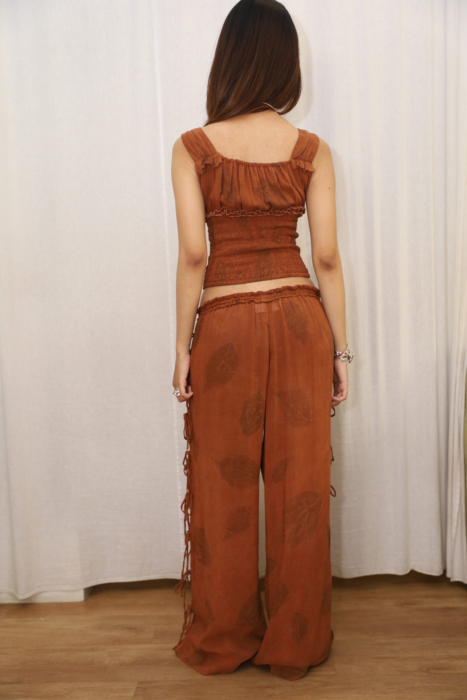 Selkie Pants - Amber Eco Print - Image 4