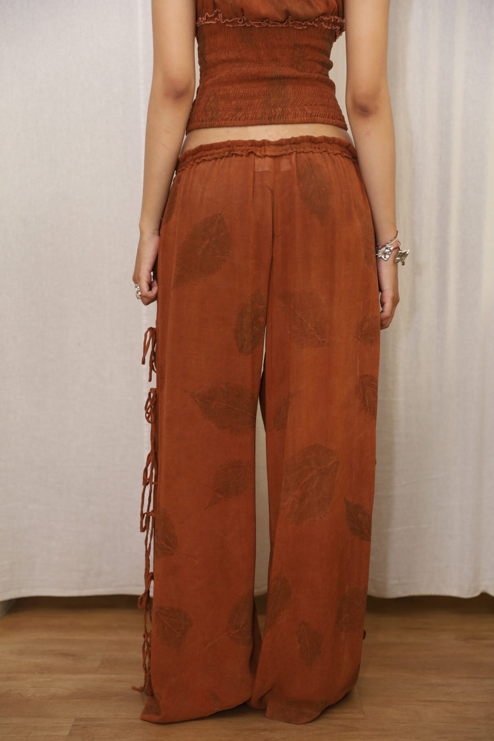 Selkie Pants - Amber Eco Print - Image 5